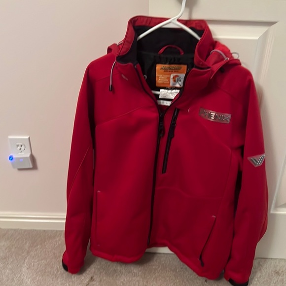 Phoenix Men’s. Ski. Jacket. Red,  men’s. Medium - Picture 5 of 5